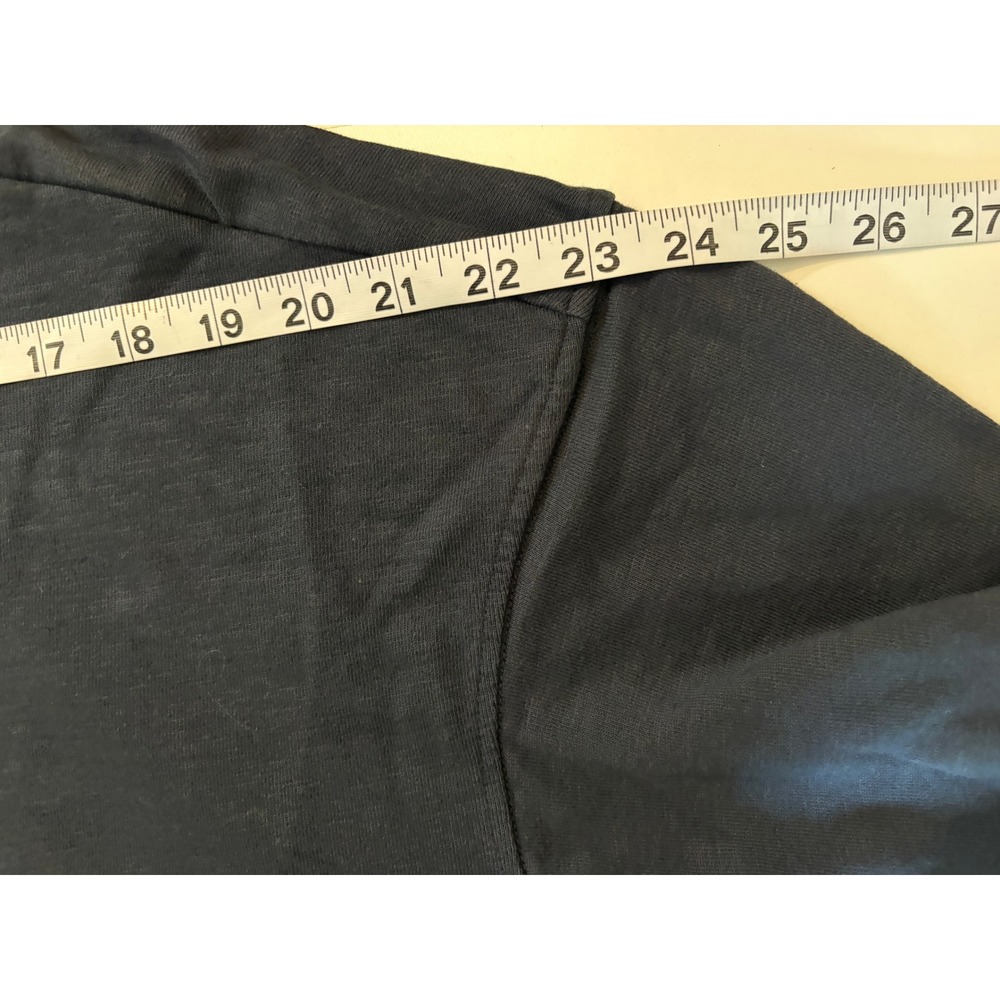 Toad&Co Navy Blue 100% Organic Cotton Hooded Long Sleeve Dress Large‎ - Picture 11 of 11